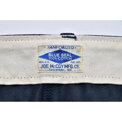 ジョーマッコイ MP19010 JOE McCOY CHINO TROUSERS チノトラウザー チノパン ネイビー