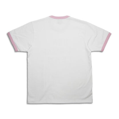 ジョーマッコイ MC23030 JOE MCCOY TEE / USA DRINKING TEAM ホワイト メンズ 半袖 プリント Tシャツ リンガーT