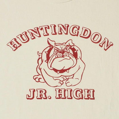 ウエアハウス WHTS-25SS001 Lot 4064 HUNTINGDON クリーム メンズ プリント Tシャツ