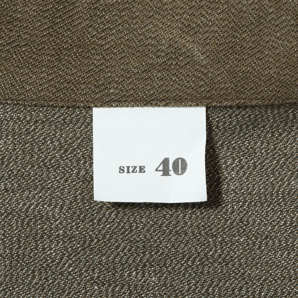 Lot No. BR15696 / U.S. ARMY BROWN DENIM WORKING JACKET
