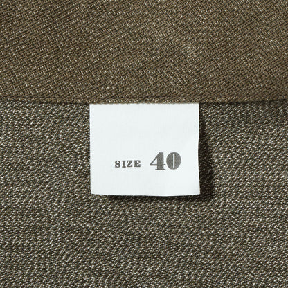 Lot No. BR15696 / U.S. ARMY BROWN DENIM WORKING JACKET