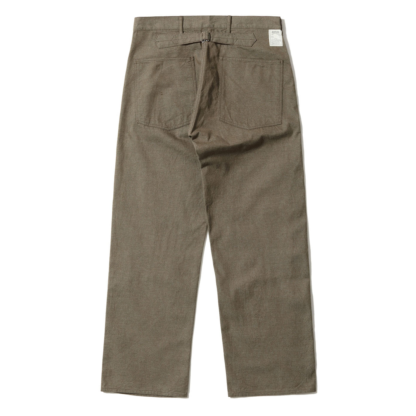 Lot No. BR42531 / TROUSERS, WORKING, BROWN DENIM