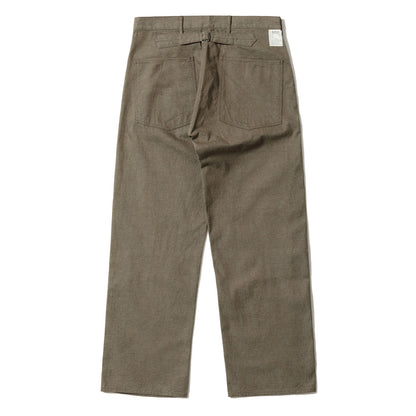 Lot No. BR42531 / TROUSERS, WORKING, BROWN DENIM