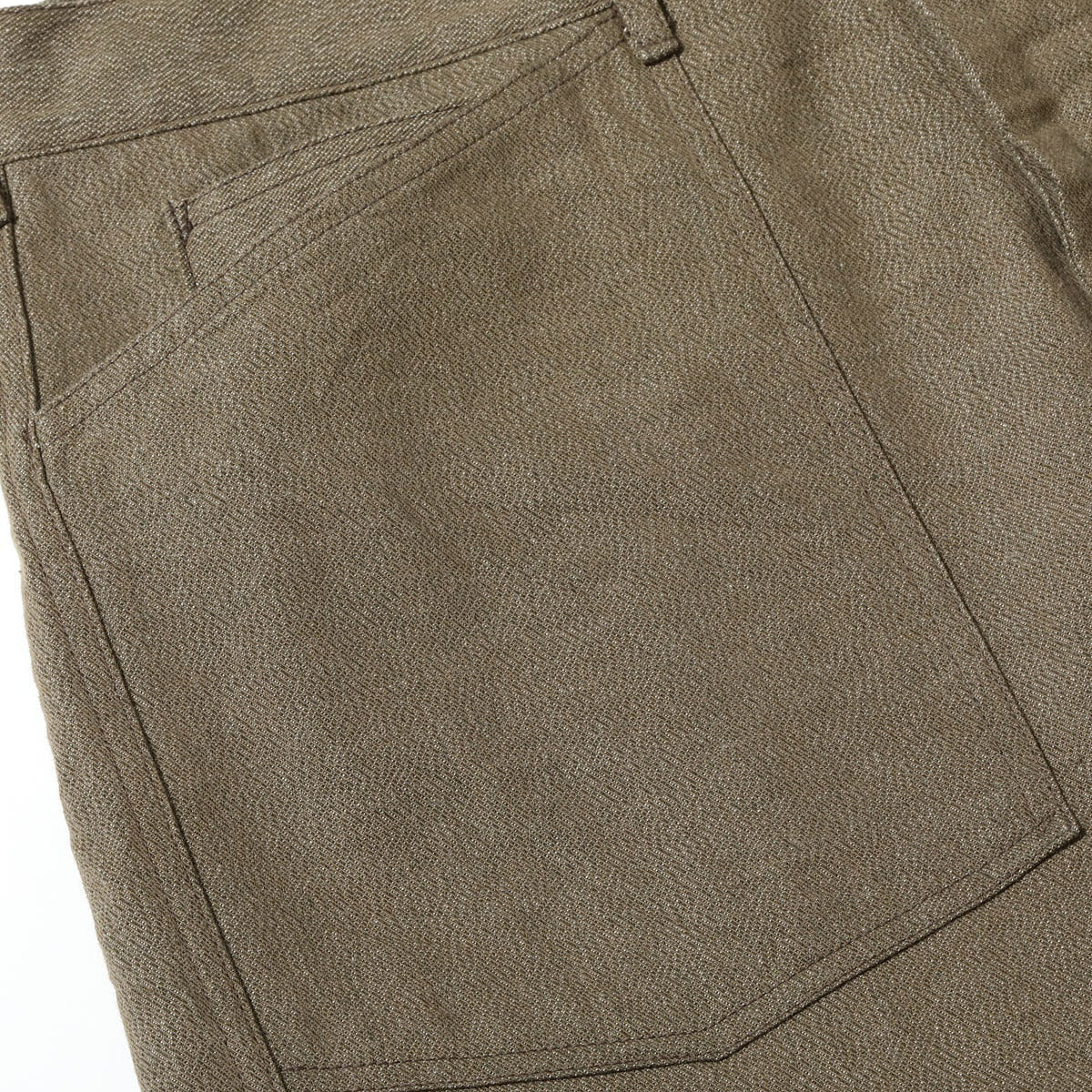 Lot No. BR42531 / TROUSERS, WORKING, BROWN DENIM
