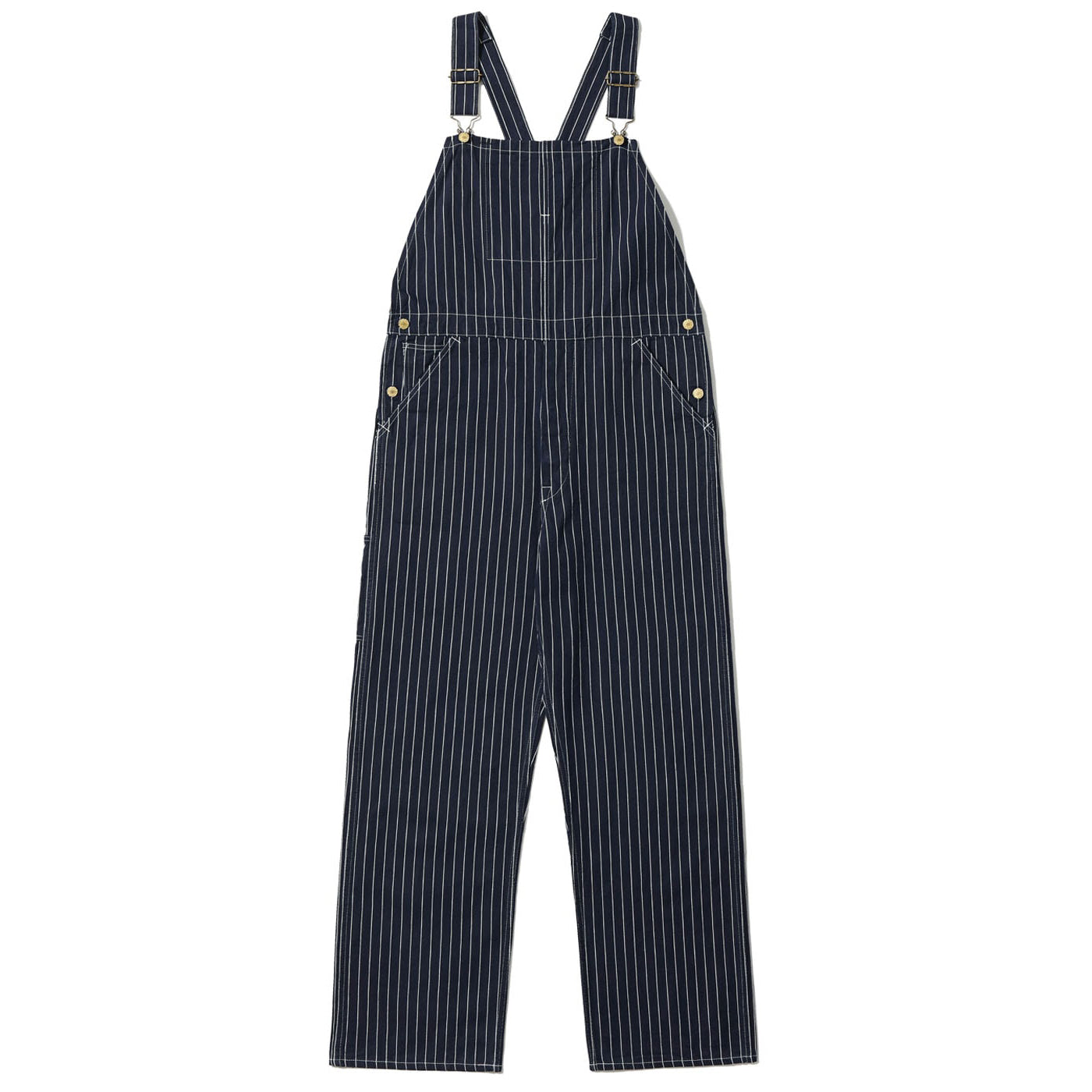 Lot No. HD42498 / HEADLIGHT 8oz. SPECIAL WOVEN STRIPE DENIM LOW BACK OVERALLS