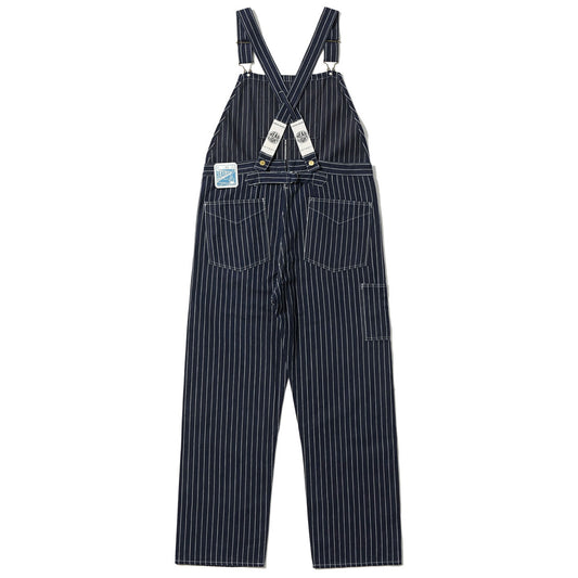 Lot No. HD42498 / HEADLIGHT 8oz. SPECIAL WOVEN STRIPE DENIM LOW BACK OVERALLS