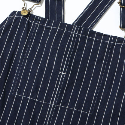 Lot No. HD42498 / HEADLIGHT 8oz. SPECIAL WOVEN STRIPE DENIM LOW BACK OVERALLS