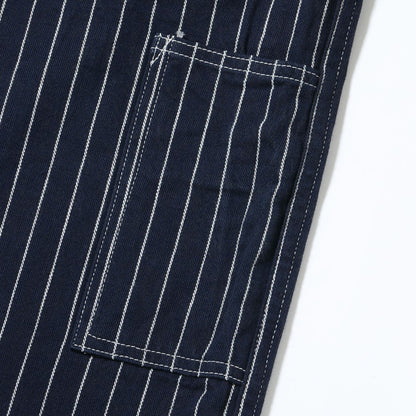 Lot No. HD42498 / HEADLIGHT 8oz. SPECIAL WOVEN STRIPE DENIM LOW BACK OVERALLS