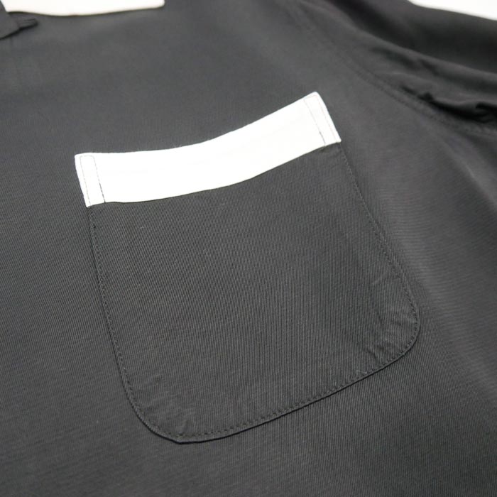 テーラー東洋 Lot No. TT39102 SUKA BOWLING SHIRT “DRAGON HEAD” スカ ボーリング シャツ ブラック