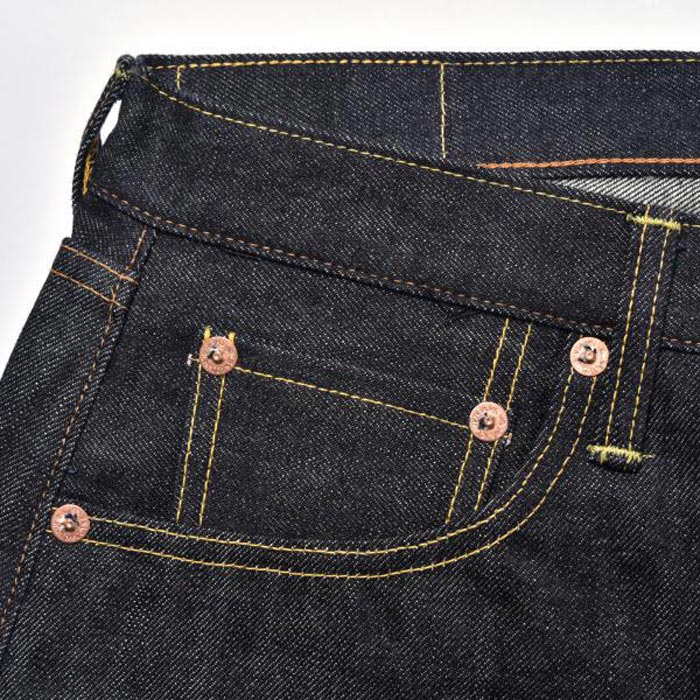 ザ リアルマッコイズ Lot.001XX テーパーラインストレートシルエット ジーンズ デニム ワンウォッシュ