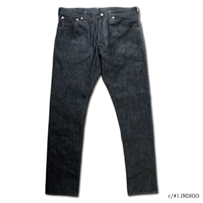 デラックスウエア DX5016 SLIM STRAIGHT スリムストレートジーンズ ワンウォッシュ