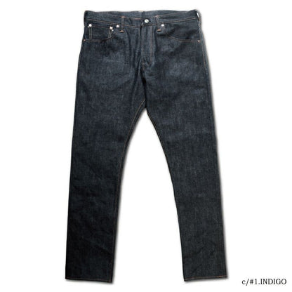 デラックスウエア DX5016 SLIM STRAIGHT スリムストレートジーンズ ワンウォッシュ