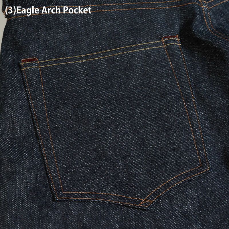 デラックスウエア DX5016 SLIM STRAIGHT スリムストレートジーンズ ワンウォッシュ