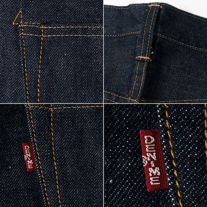 ドゥニーム DENIME Lot 221 (BIG E MODEL) ノンウォッシュ メンズ デニム ジーンズ テーパード ドゥニーム