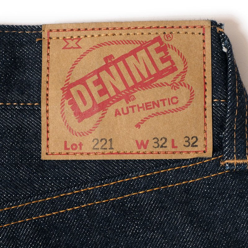 ドゥニーム DENIME Lot 221 (BIG E MODEL) ノンウォッシュ メンズ デニム ジーンズ テーパード ドゥニーム