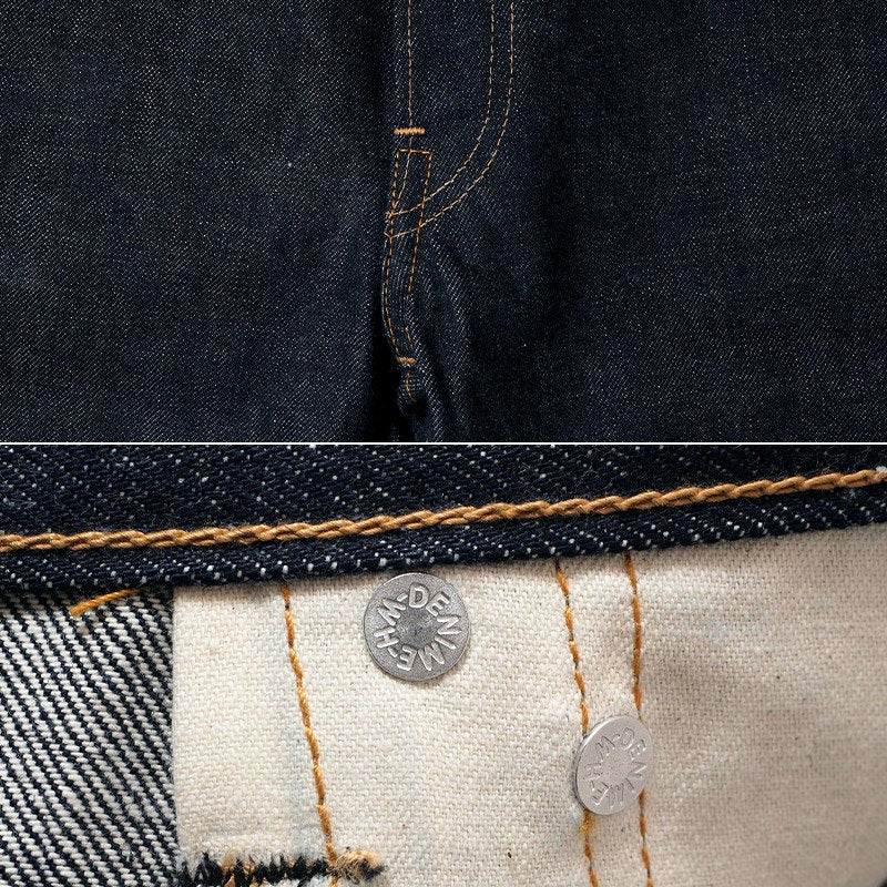 ドゥニーム DENIME Lot 221 (BIG E MODEL) ノンウォッシュ メンズ デニム ジーンズ テーパード ドゥニーム