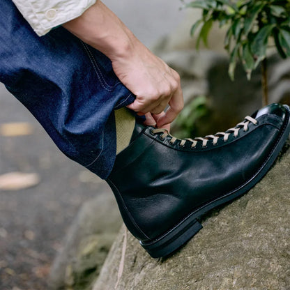 BROTHERBRIDGE S009 HENRY VINTAGE BLK / CALF BLACK ヘンリー ワードローブ ドレスブーツ メンズ