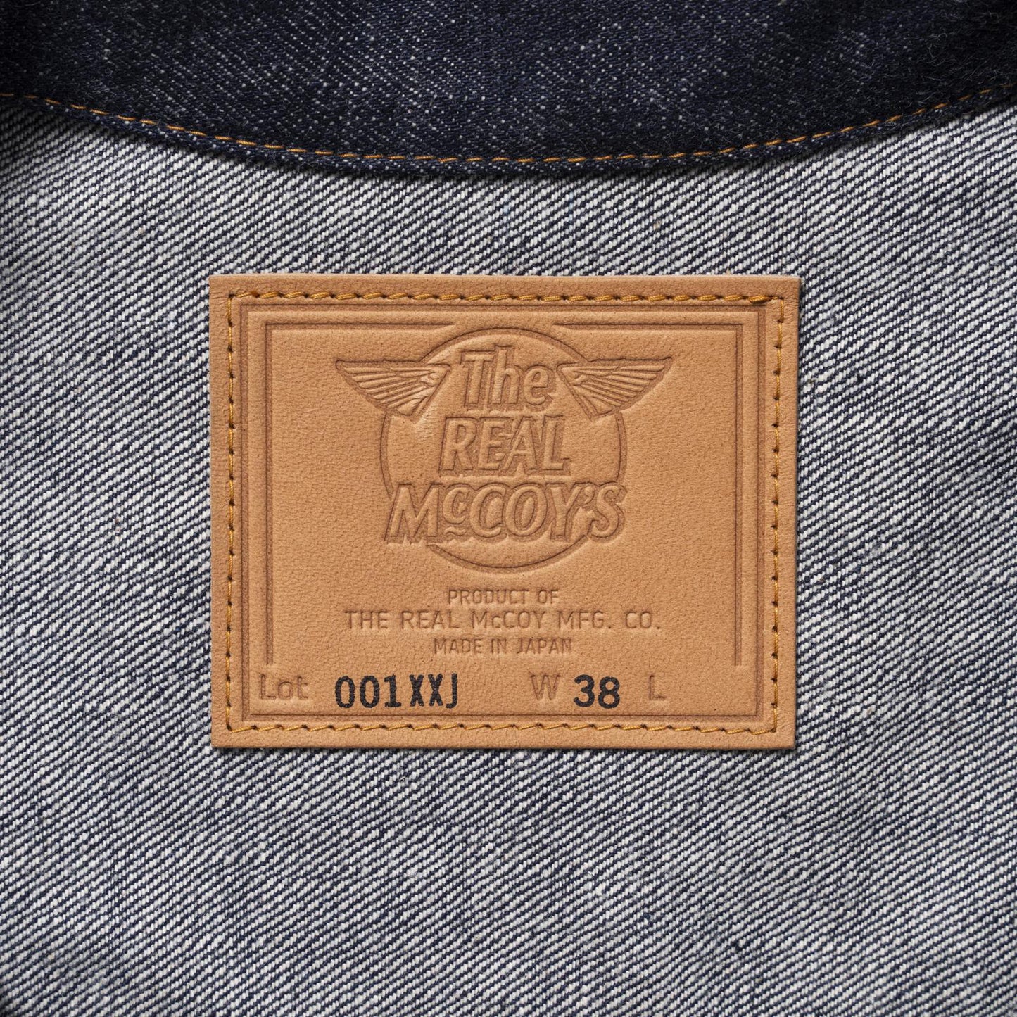 THE REAL McCOY'S LOT.001XXJ / EARLY MODEL:ワンウォッシュ