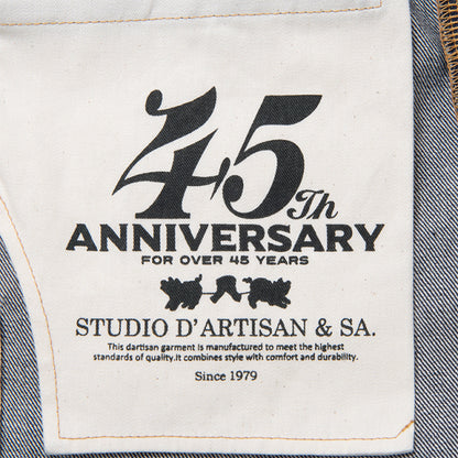 ステュディオ・ダ・ルチザン SP-085 45th 石川台レギュラーストレートジーンズ 13oz