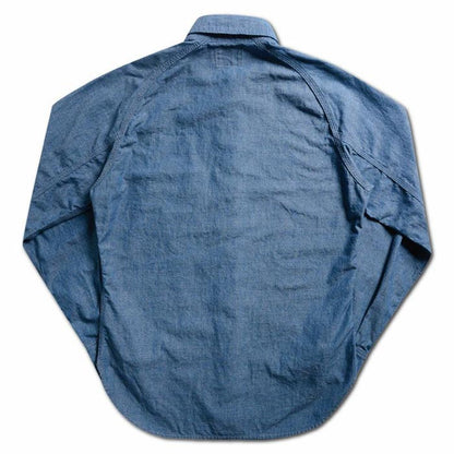 デラックスウエア 7644A DELUXE CHAMBRAY デラックス シャンブレー IND.GSP メンズ 長袖 シャンブレーシャツ