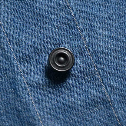 デラックスウエア 7644A DELUXE CHAMBRAY デラックス シャンブレー IND.GSP メンズ 長袖 シャンブレーシャツ