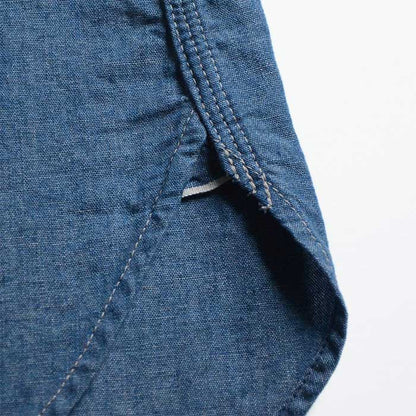 デラックスウエア 7644A DELUXE CHAMBRAY デラックス シャンブレー IND.GSP メンズ 長袖 シャンブレーシャツ