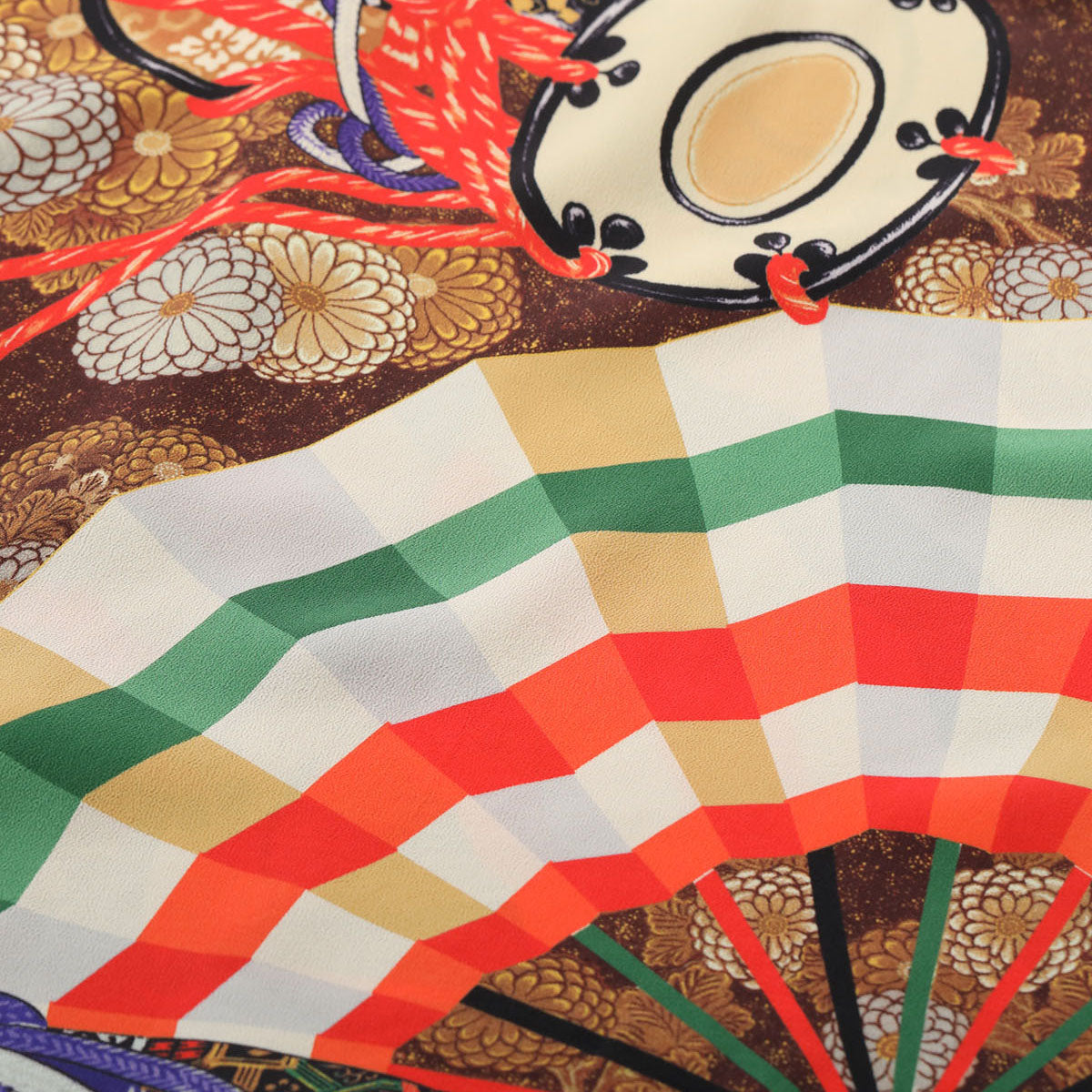 サンサーフ Lot No. SS39271 SUN SURF SPECIAL EDITION “MIKAGURA” ブラウン メンズ レーヨン アロハシャツ