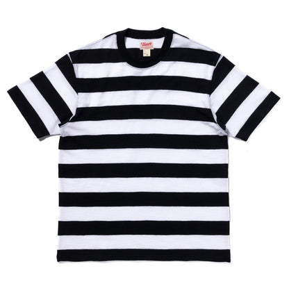 BUCO STRIPE TEE S/WHITE