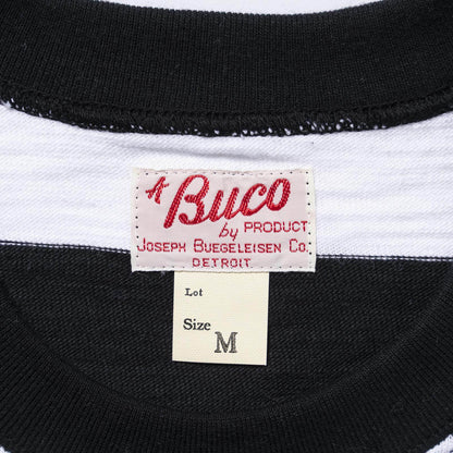 BUCO STRIPE TEE S/WHITE