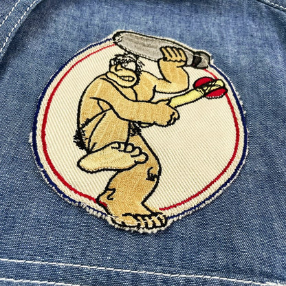 CHAMBRAY UTILITY SHIRTS: BLUE 25432