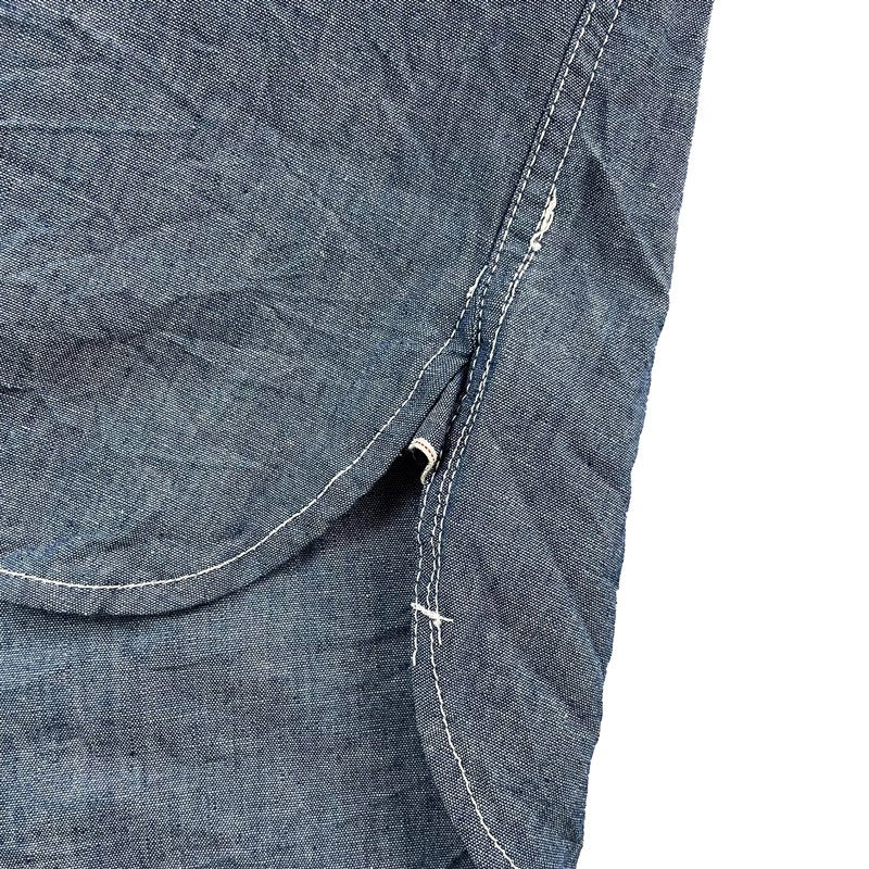 CHAMBRAY UTILITY SHIRTS: BLUE 25432