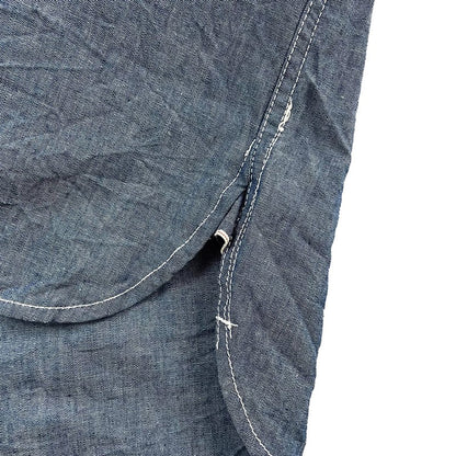 CHAMBRAY UTILITY SHIRTS: BLUE 25432