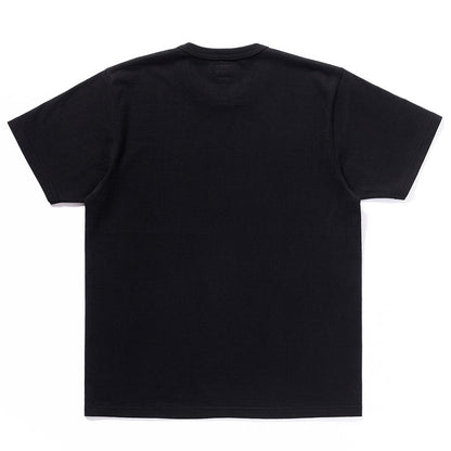 ザ リアルマッコイズ MC24004 THE REAL McCOY'S LOGO TEE S/S ブラック / 030 メンズ ロゴ プリント Tシャツ