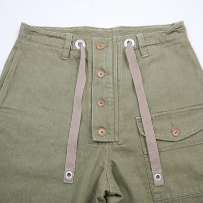 コリンボハンティンググッズ ZY-0202 CAVALIER ROYAL NAVY SMOCK PANTS "10.5oz GREEN DENIM" キャバリアーロイヤルネイビースモックパンツ