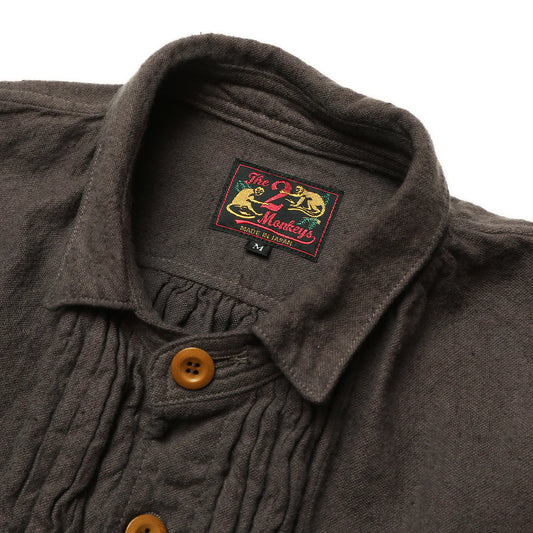 The 2 Monkeys French Work Blouse 【TM11451】