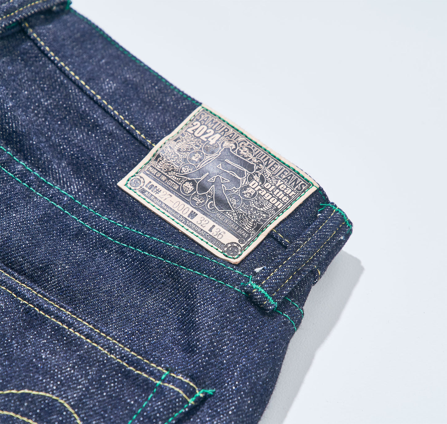 サムライジーンズ S500XX21oz-24T スペシャル限定 辰年モデル 21oz メンズ デニム ワンウォッシュ