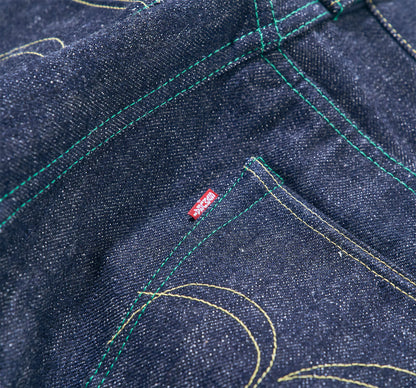 サムライジーンズ S500XX21oz-24T スペシャル限定 辰年モデル 21oz メンズ デニム ワンウォッシュ