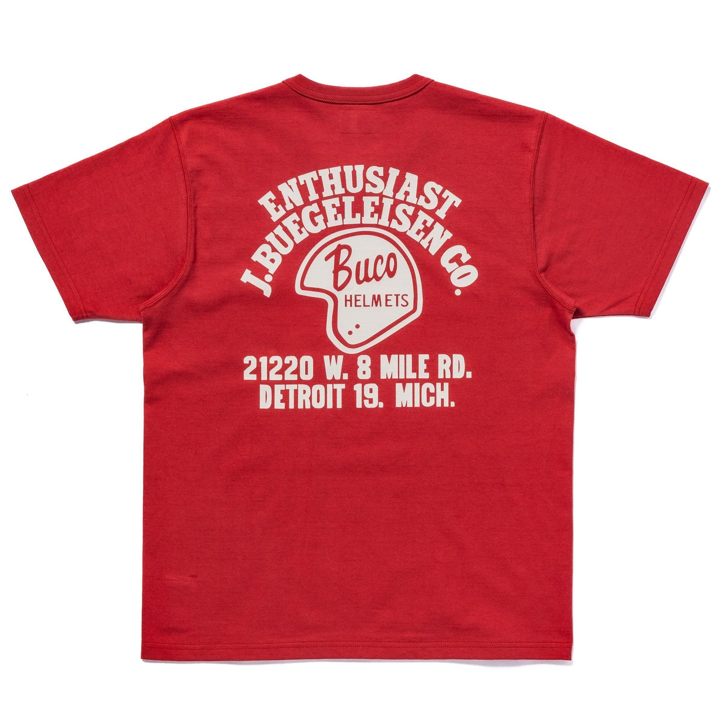 BUCO TEE / ENTHUSIAST:CHERRY