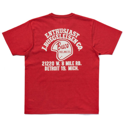 BUCO TEE / ENTHUSIAST:CHERRY