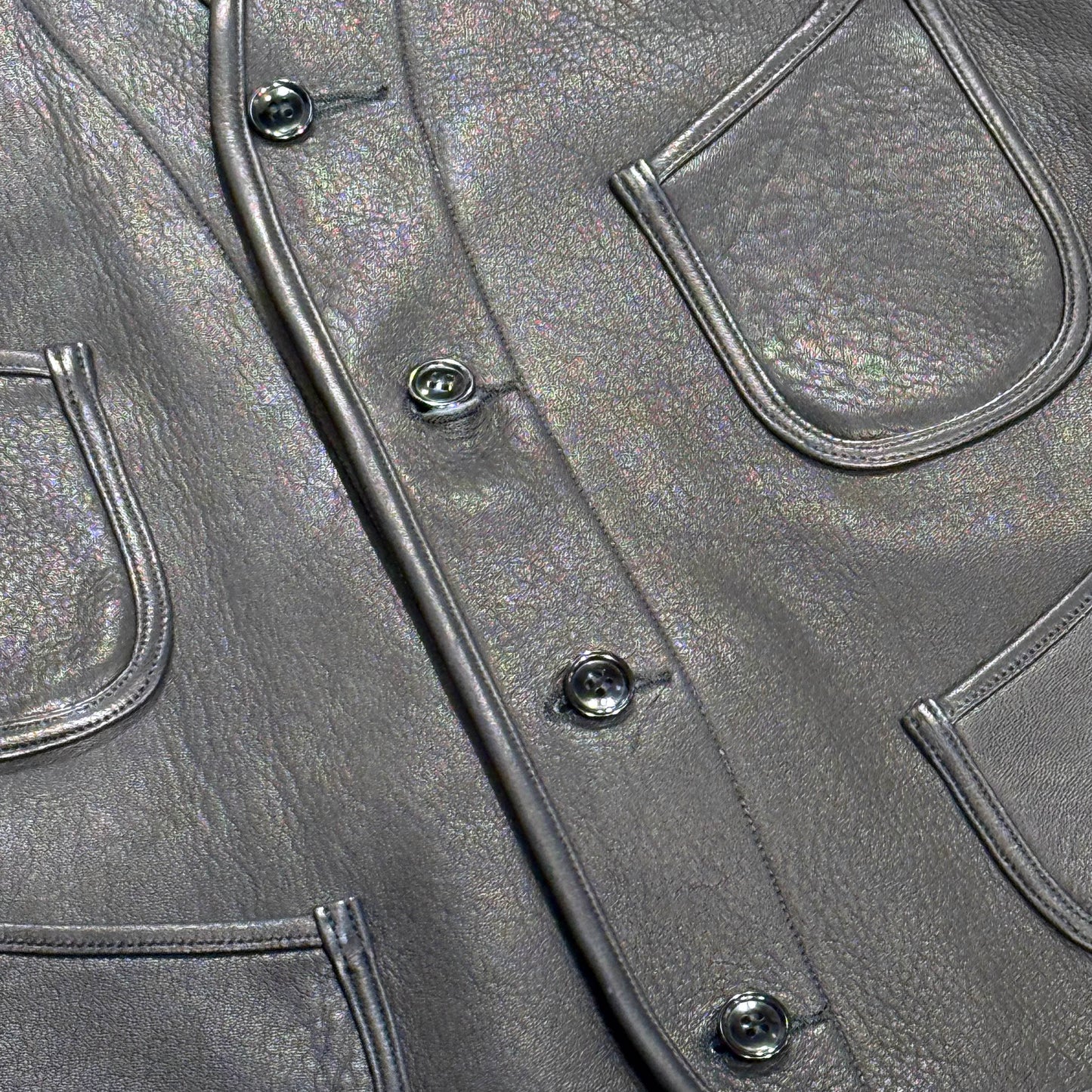 「Work Vest ”Jefferson Deer”/ワークベスト”ジェファーソンディア”」(ACVE004):BLACK