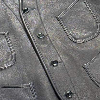 「Work Vest ”Jefferson Deer”/ワークベスト”ジェファーソンディア”」(ACVE004):BLACK