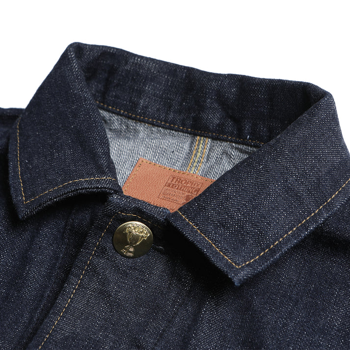 トロフィークロージング 2604 Dirt Denim Coverall デニムカバーオール ジャケット ワンウォッシュ