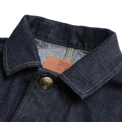 トロフィークロージング 2604 Dirt Denim Coverall デニムカバーオール ジャケット ワンウォッシュ