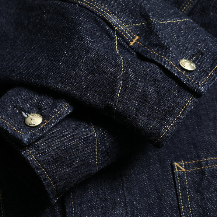 トロフィークロージング 2604 Dirt Denim Coverall デニムカバーオール ジャケット ワンウォッシュ