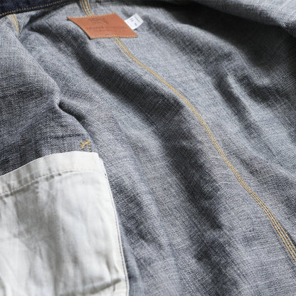 トロフィークロージング 2604 Dirt Denim Coverall デニムカバーオール ジャケット ワンウォッシュ