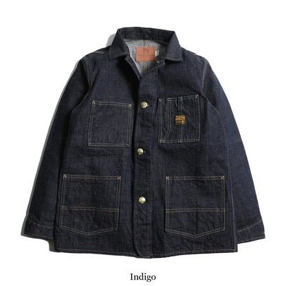 トロフィークロージング 2604 Dirt Denim Coverall デニムカバーオール ジャケット ワンウォッシュ