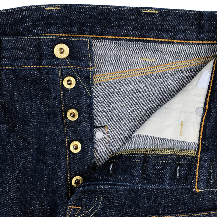 トロフィークロージング Lot.1606 W Knee Standard Dirt Denim ワンウォッシュ メンズ デニム ジーンズ