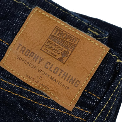 トロフィークロージング Lot.1606 W Knee Standard Dirt Denim ワンウォッシュ メンズ デニム ジーンズ