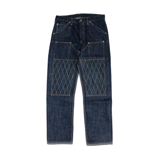 トロフィークロージング Lot.1606 W Knee Standard Dirt Denim ワンウォッシュ メンズ デニム ジーンズ