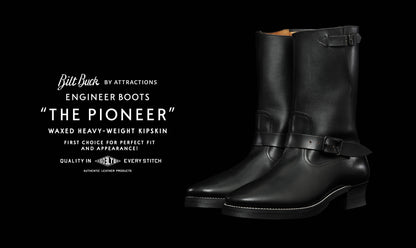 【Engineer Boots”Lot.603LTD”Waxed Heavy Weight Kipskin】